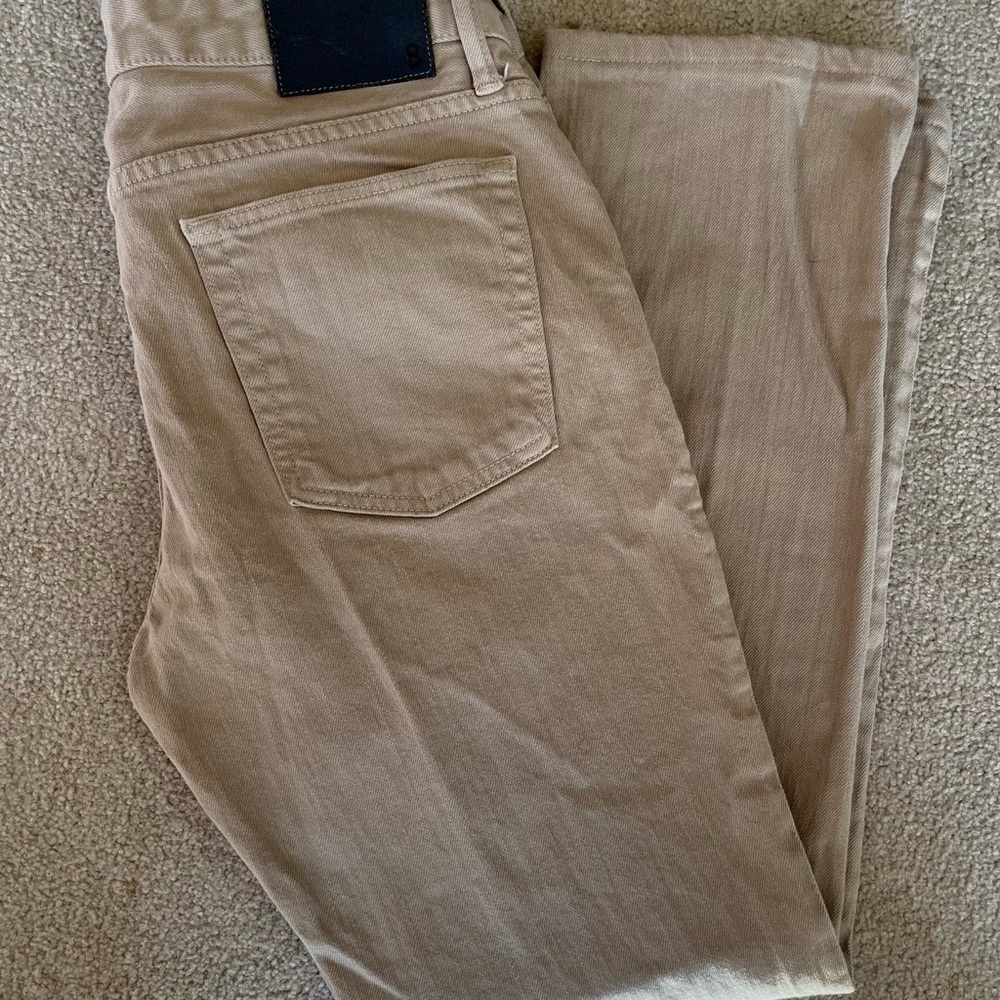 Men’s Bonobos Tan/Beige Travel Jeans Slim Fit 32 x 32